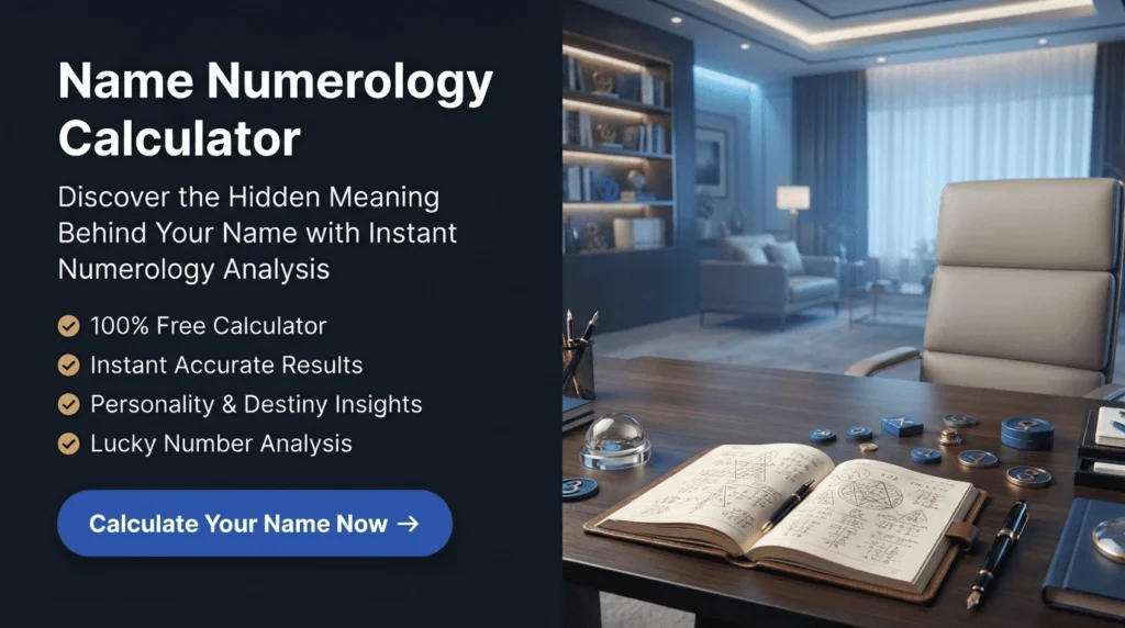Name Numerology Calculator