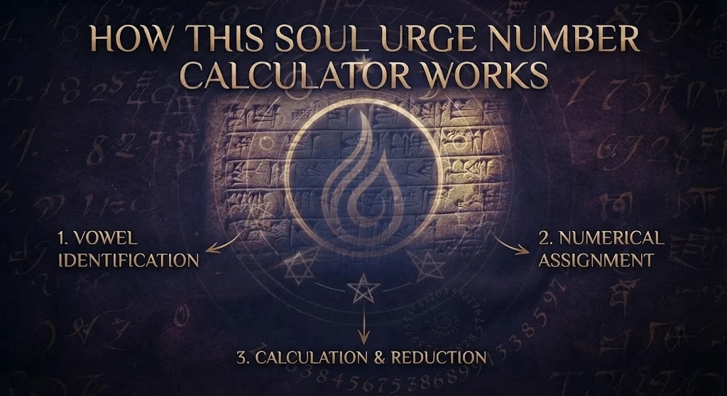 Soul urge number calculator